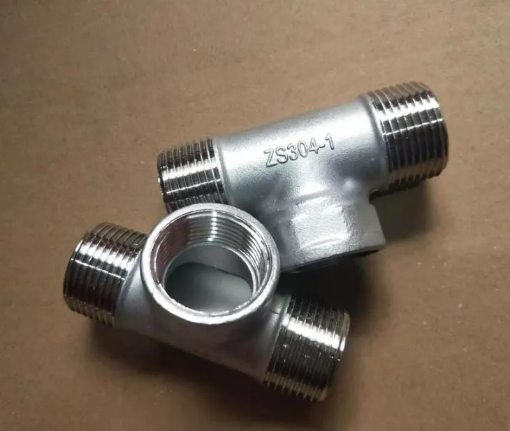 Pipe Fitting Stainless Steel Tee